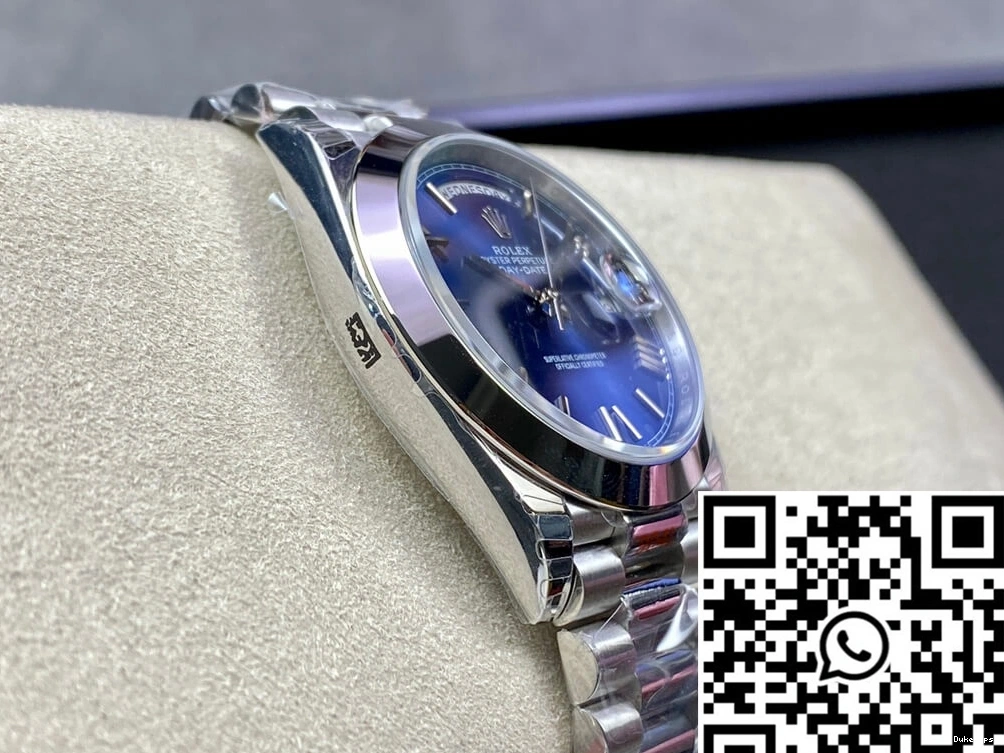 Steel Rolex Day Factory M228206-0015 Stainless EW Date 1231